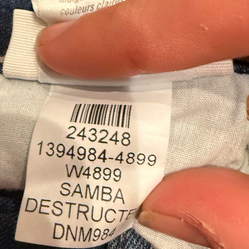 NWOT Size: 27 Paige Verdugo Ultra Skinny Samba Destructed Jeans - Picture 11 of 14